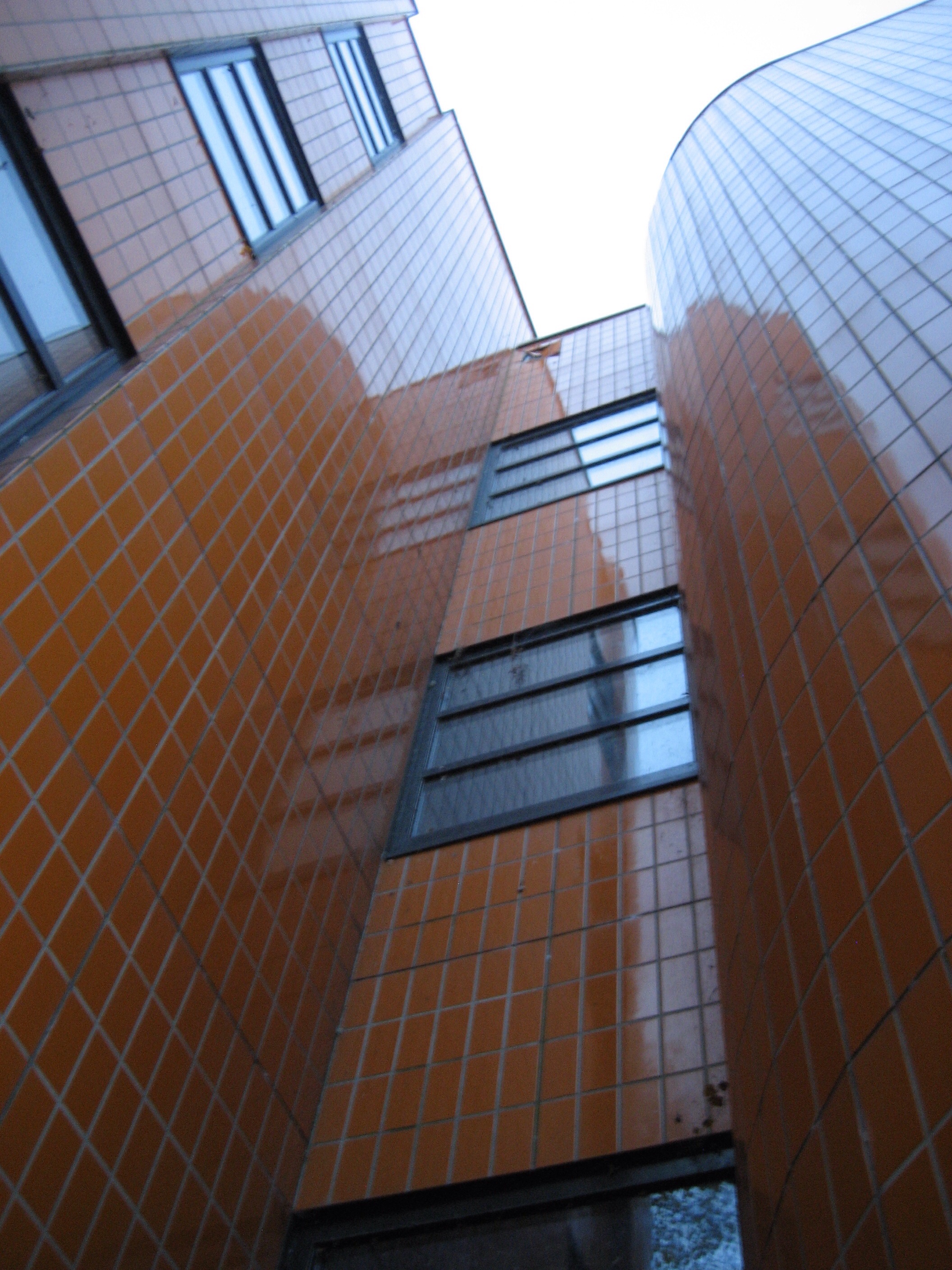 Northeastern stairwell, November 2014.
