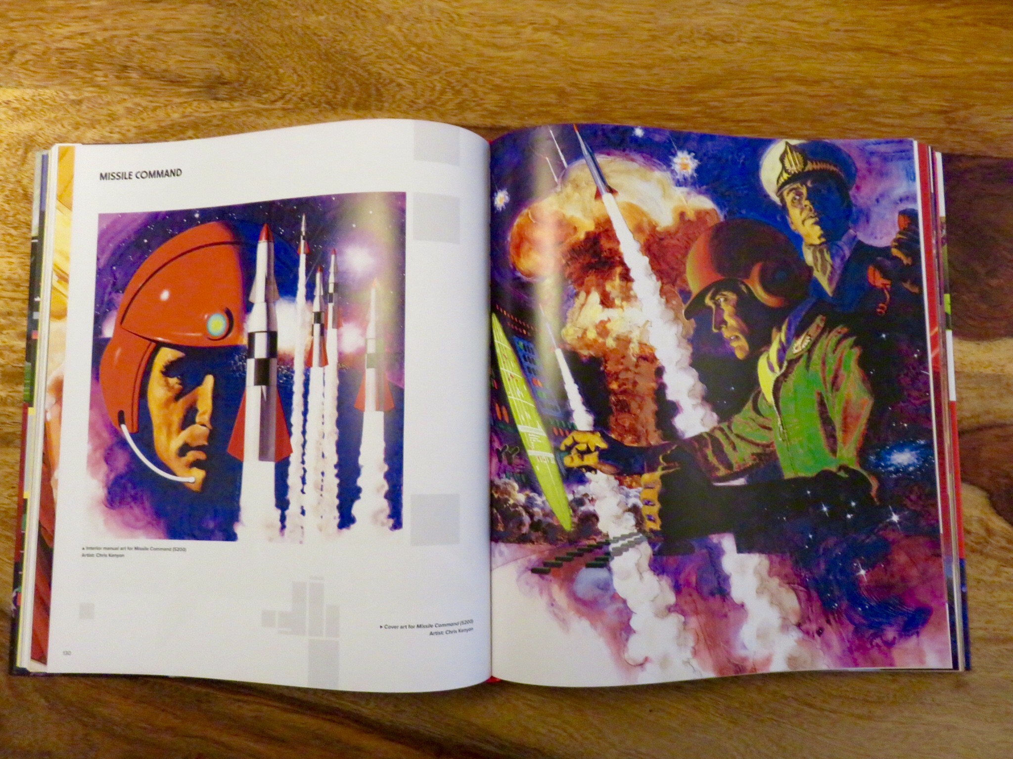 Two concepts for Missile Command. © The Art of Atari