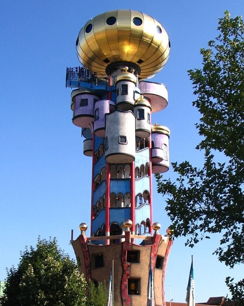 Abensberg Kuchlbauerturm, Brauerei Kuchlbauer, Bavaria. Photo via Wikimedia Commons.