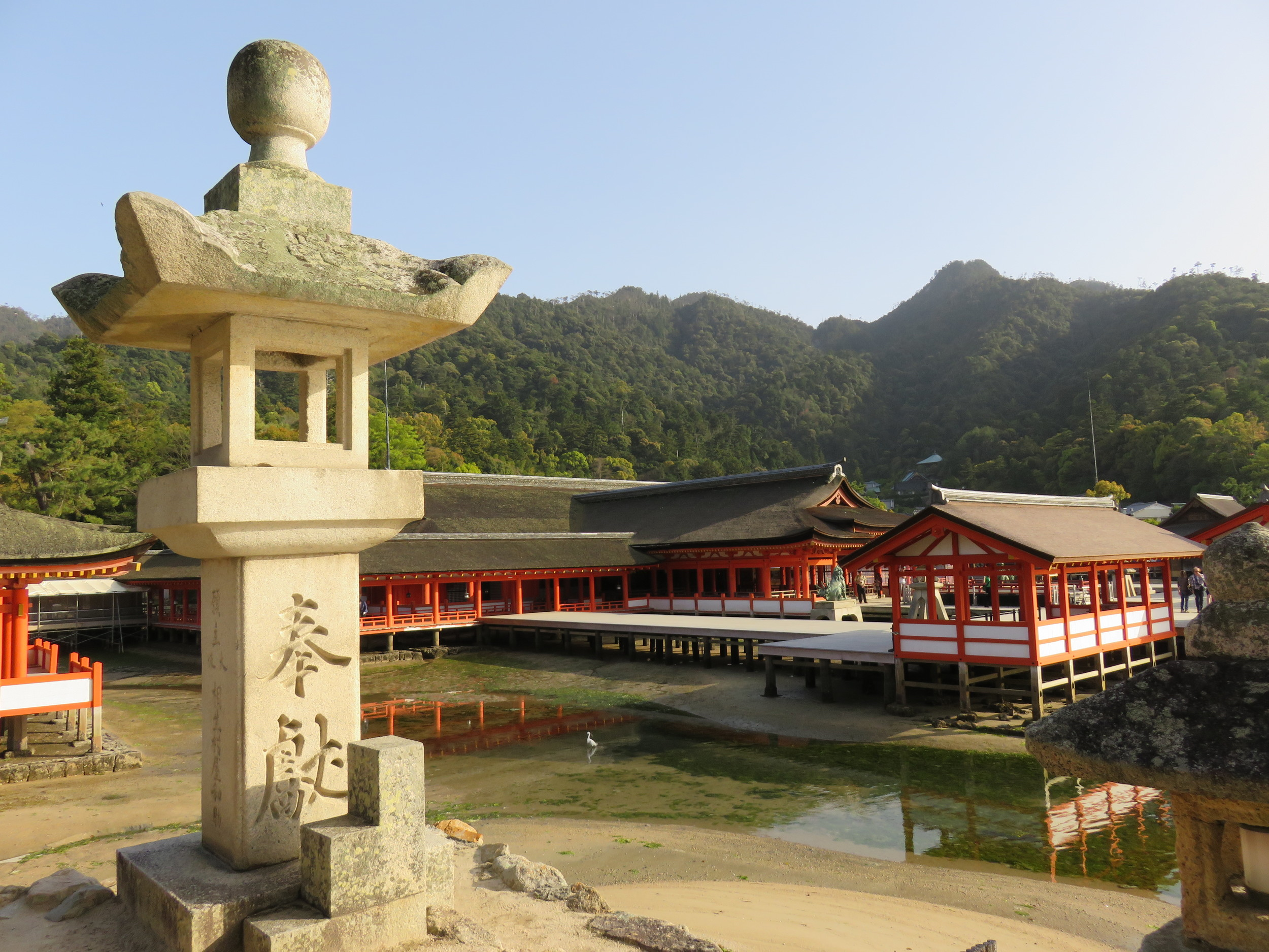 Monastery, Miyajima Island, Japan.