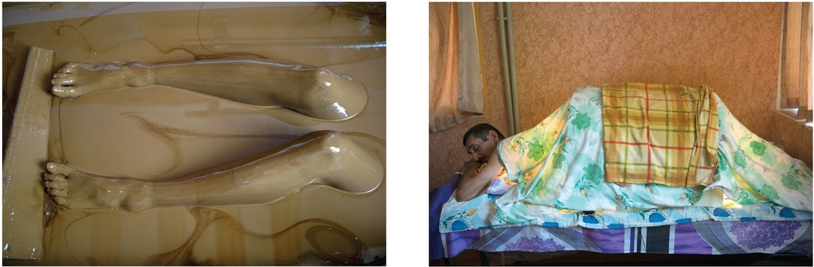 Naftalan, Azerbaijan. Photos by Claudine Doury.